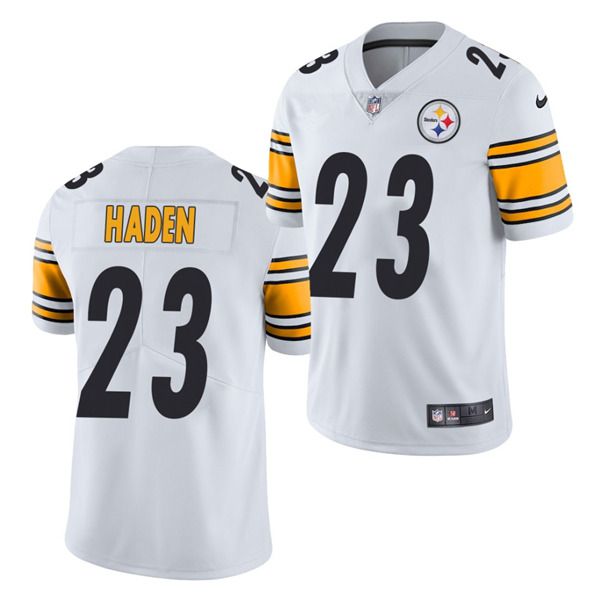 Men Pittsburgh Steelers 23 Joe Haden Nike White Limited NFL Jersey